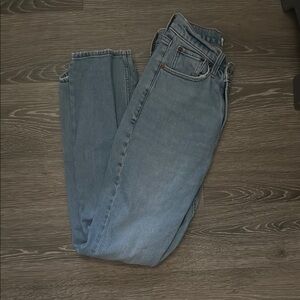 Abercrombie & Fitch 90’s slim straight ultra high rise